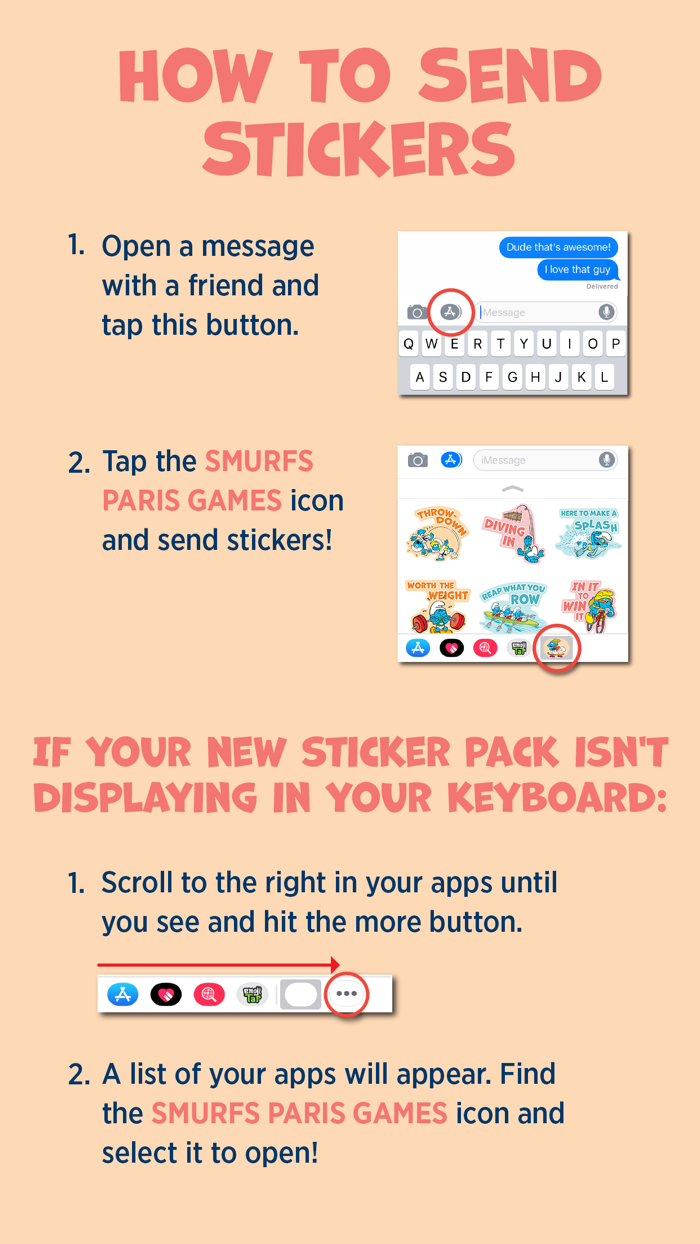 The Smurfs Paris Games 2024