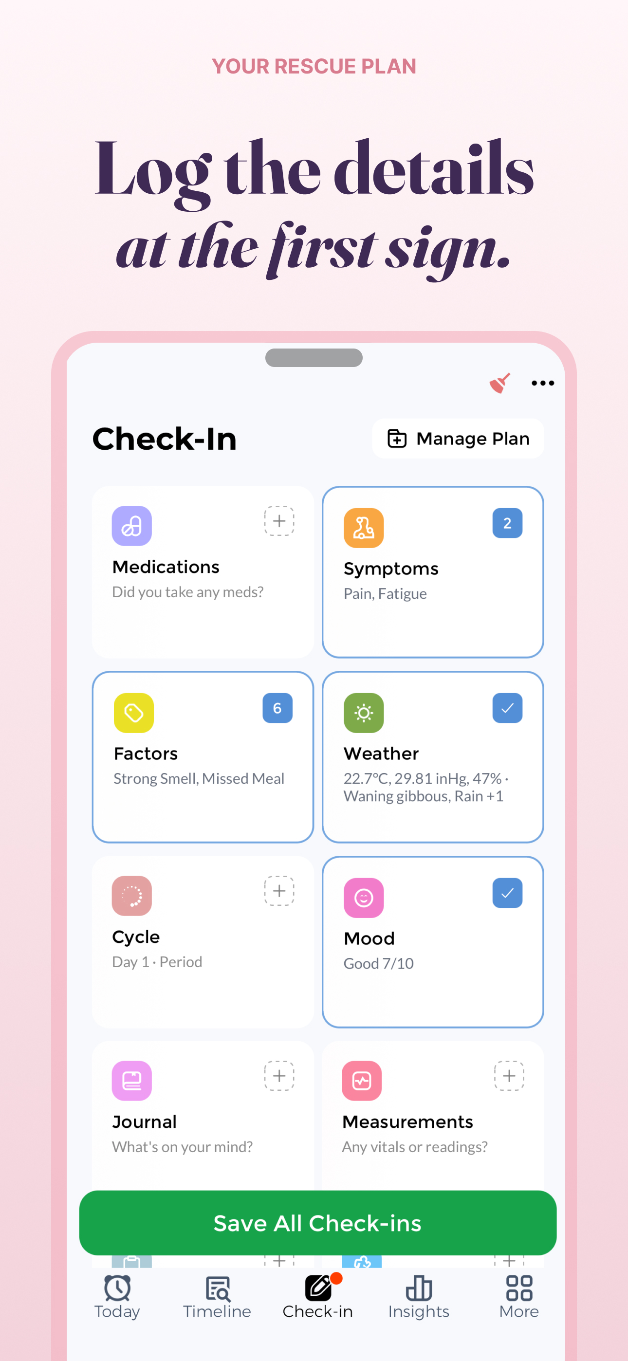 Migraine Tracker Diary screenshot 5