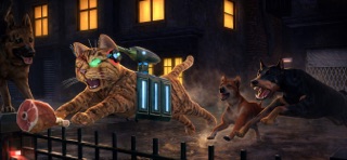 Survival Cat Game Simulator 3D iPhone screenshot