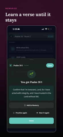 FaithLog: Bible Journal Screenshot 10 of 10