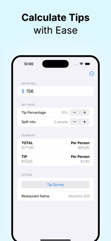 Bill Splitter screenshot