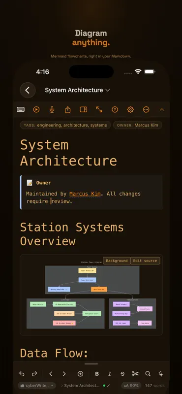 cyberWriter - Markdown Studio screenshot 8 of 10