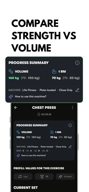 TRK - Gym Workout Tracking screenshot 3
