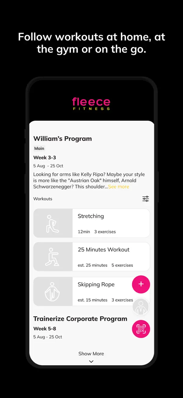 Screenshot #3 pour Fleece Fitness Inc