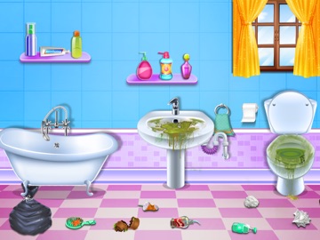 Doll house creative decor iPad screenshot
