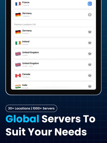 VPN Super Unlimited: MasterVPN iPad screenshot