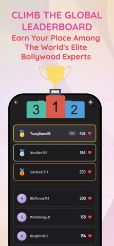 Bollywood Game - Movie Quiz iPhone screenshot