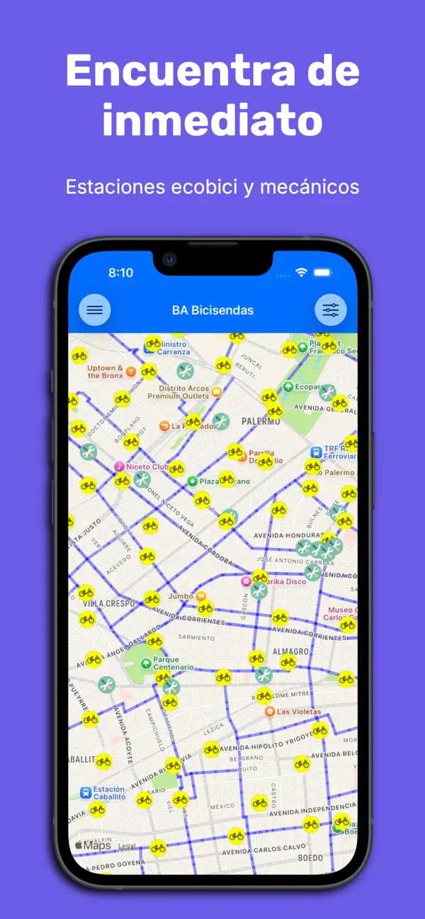 Screenshot #2 pour BA Bicisendas