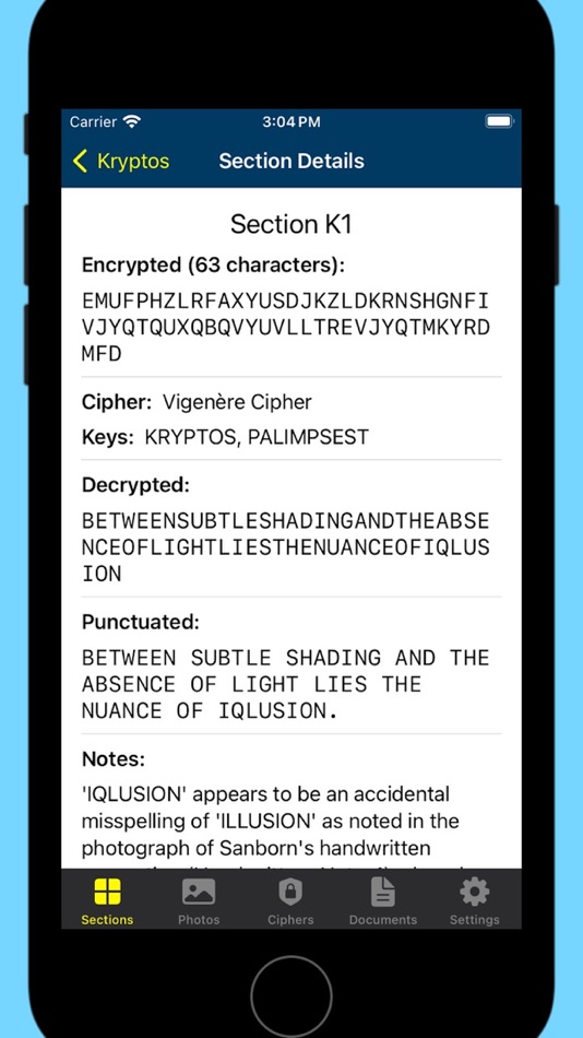 #8. Kryptos Tools (iOS) بواسطة: Jeffrey Williams
