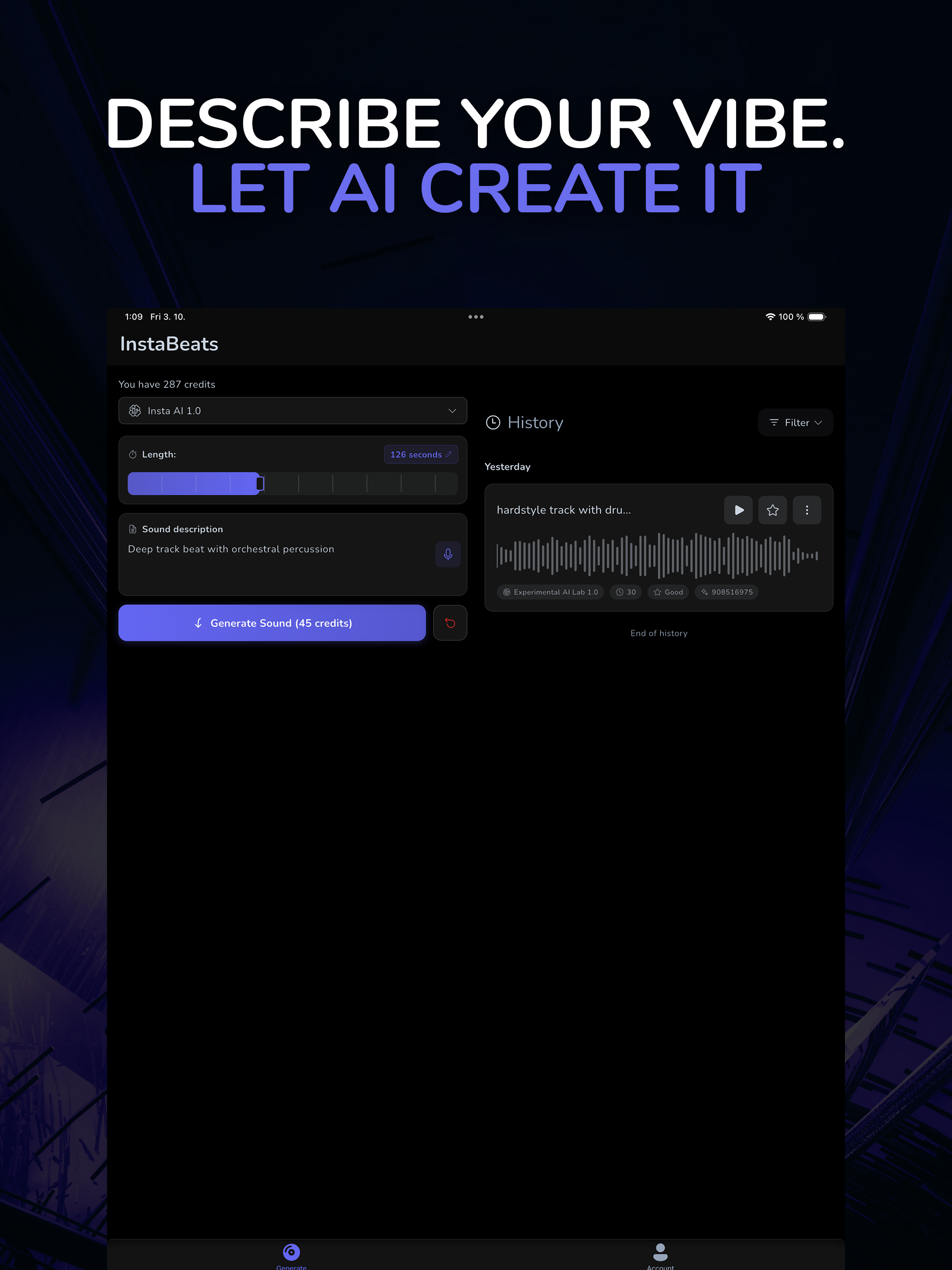 InstaBeats: AI Beat Maker