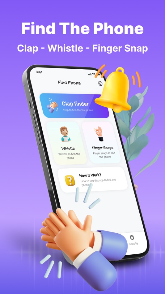 #1. ClapRing: Find Phone By Clap (iOS) di: Fitness Training Global