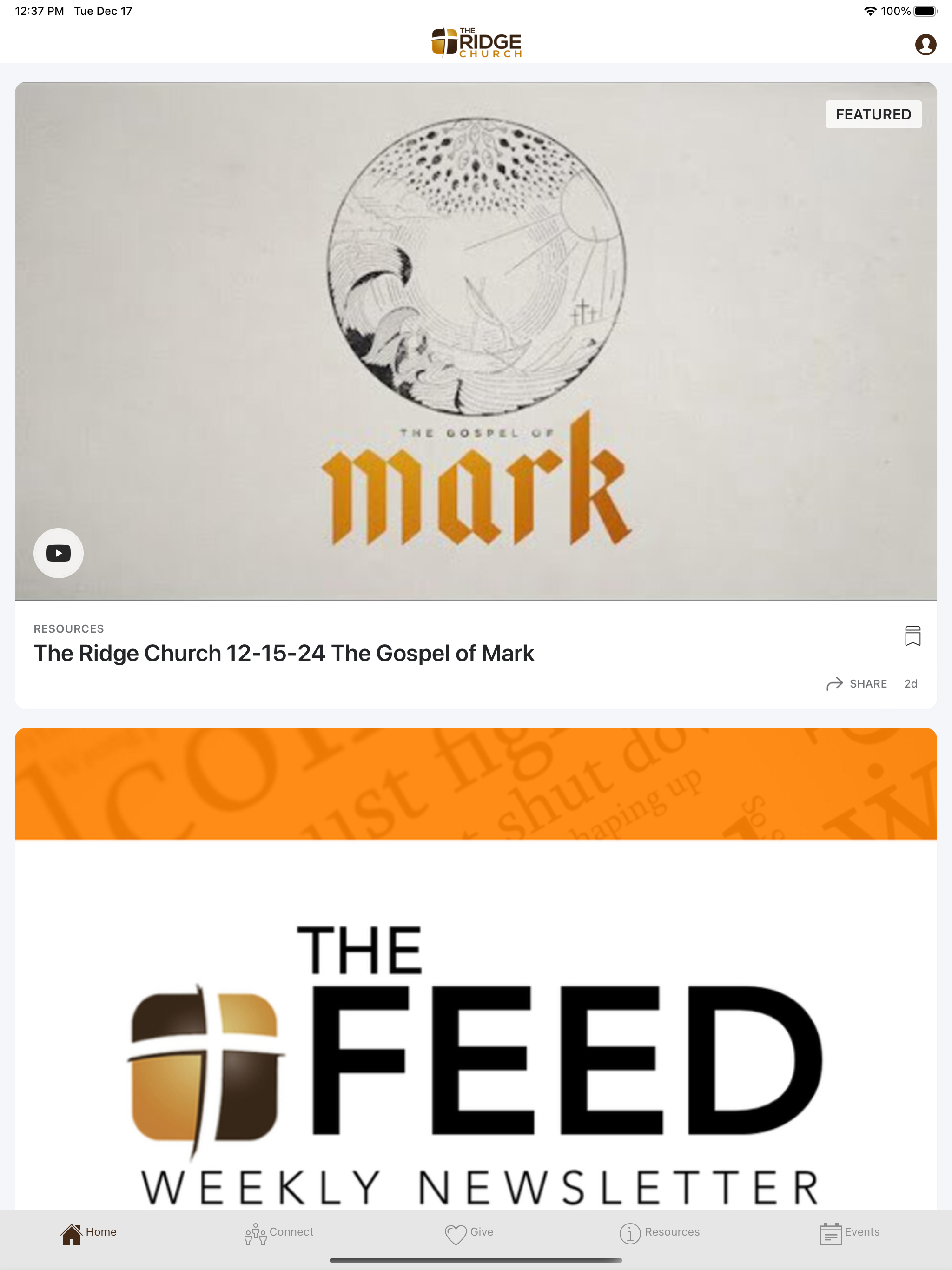 Ridge Church App screenshot 3