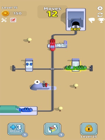 Metro Sort iPad screenshot