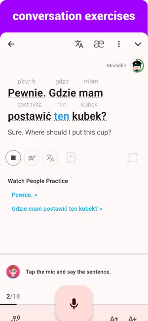 Polish - Listening Speaking screenshot 4