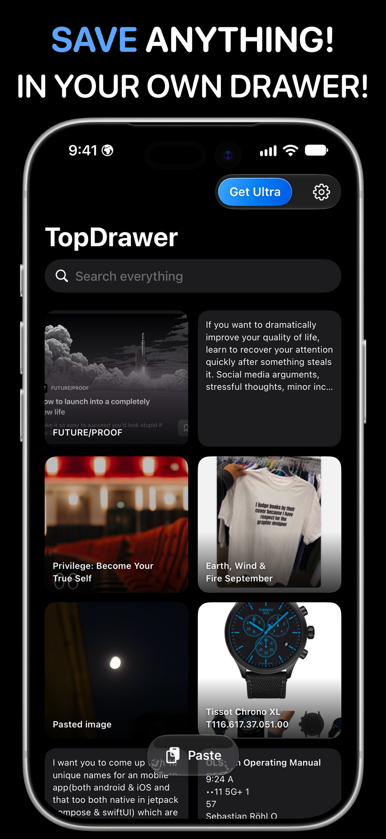 Screenshot 6 of TopDrawer: Snippets & Files
