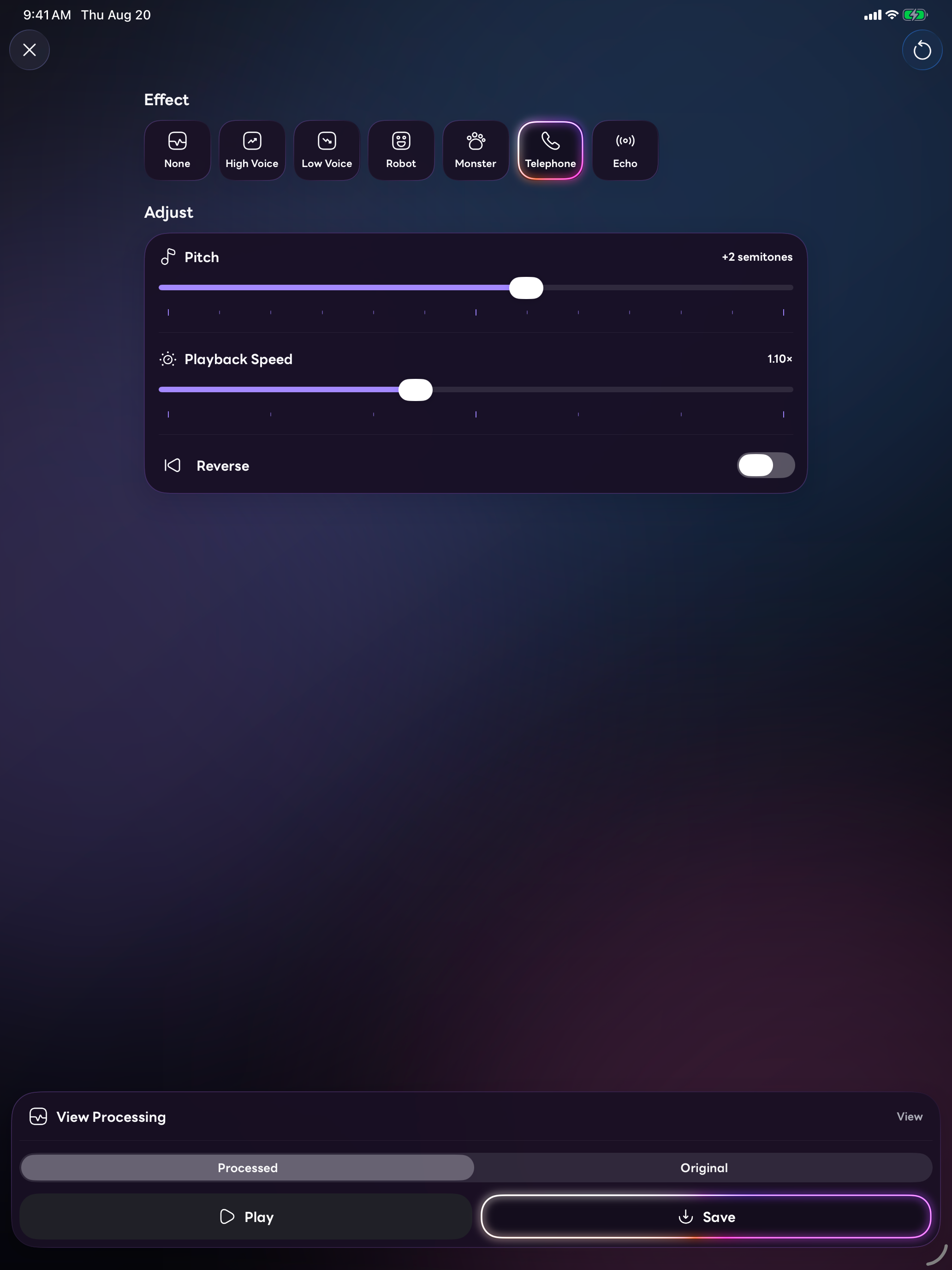 Simple Voice Changer App screenshot 7