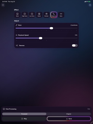 App screenshot