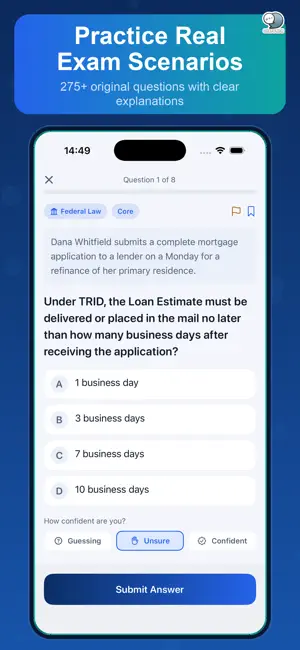 NMLS Mortgage Exam Coach by CS screenshot 2
