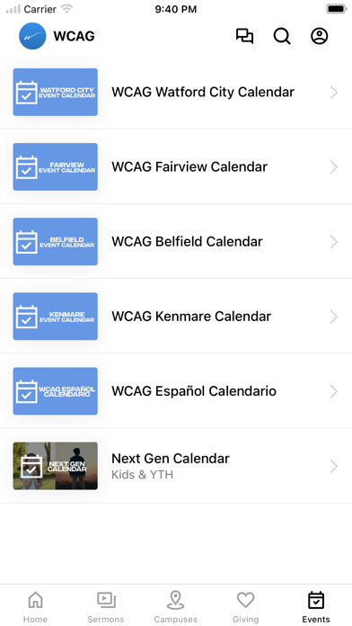 App screenshot