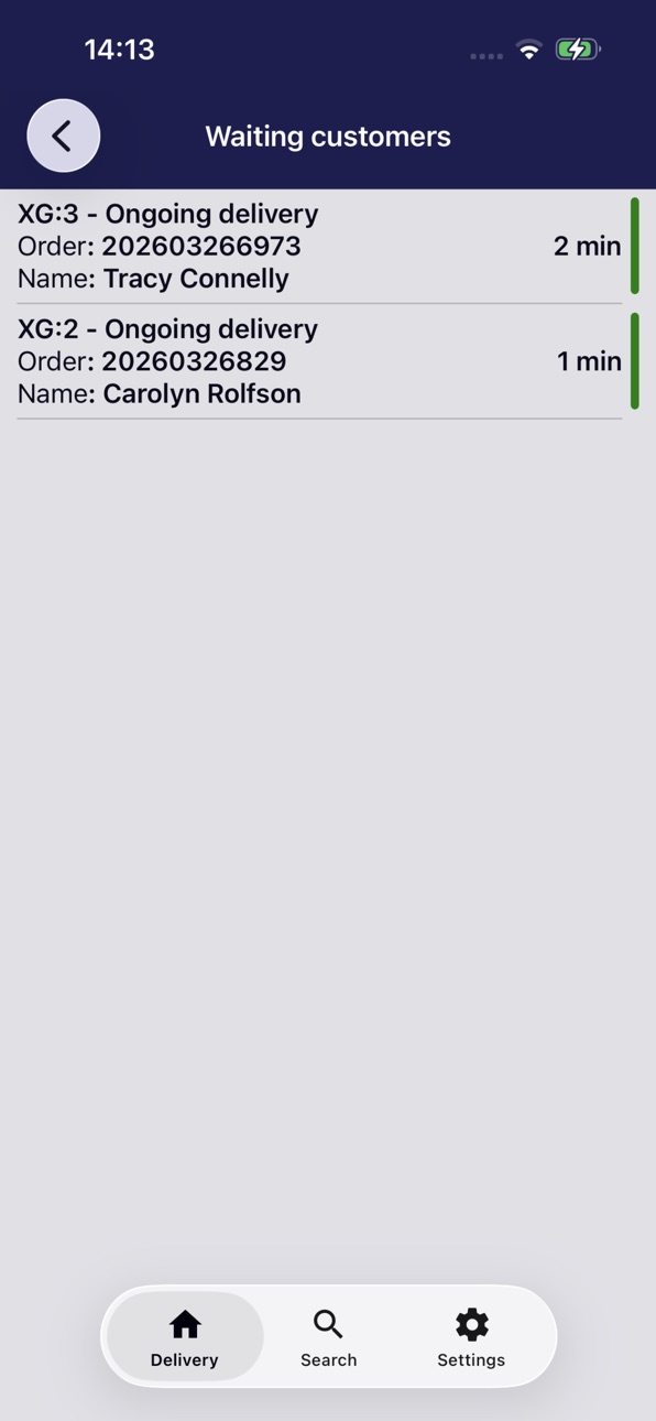 iPhone screenshot