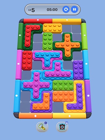 Color Block Puzzle Jam Sort iPad screenshot