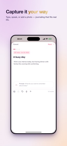 Innerly：AI 日记与心情 screenshot