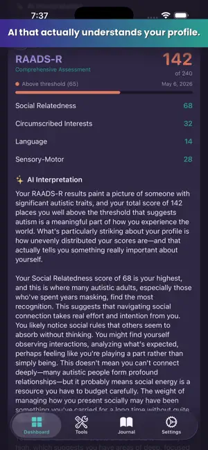 Unmasked: Adult Autism & ADHD screenshot 2