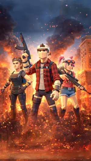Polygon Action Shooting Games screenshot 4