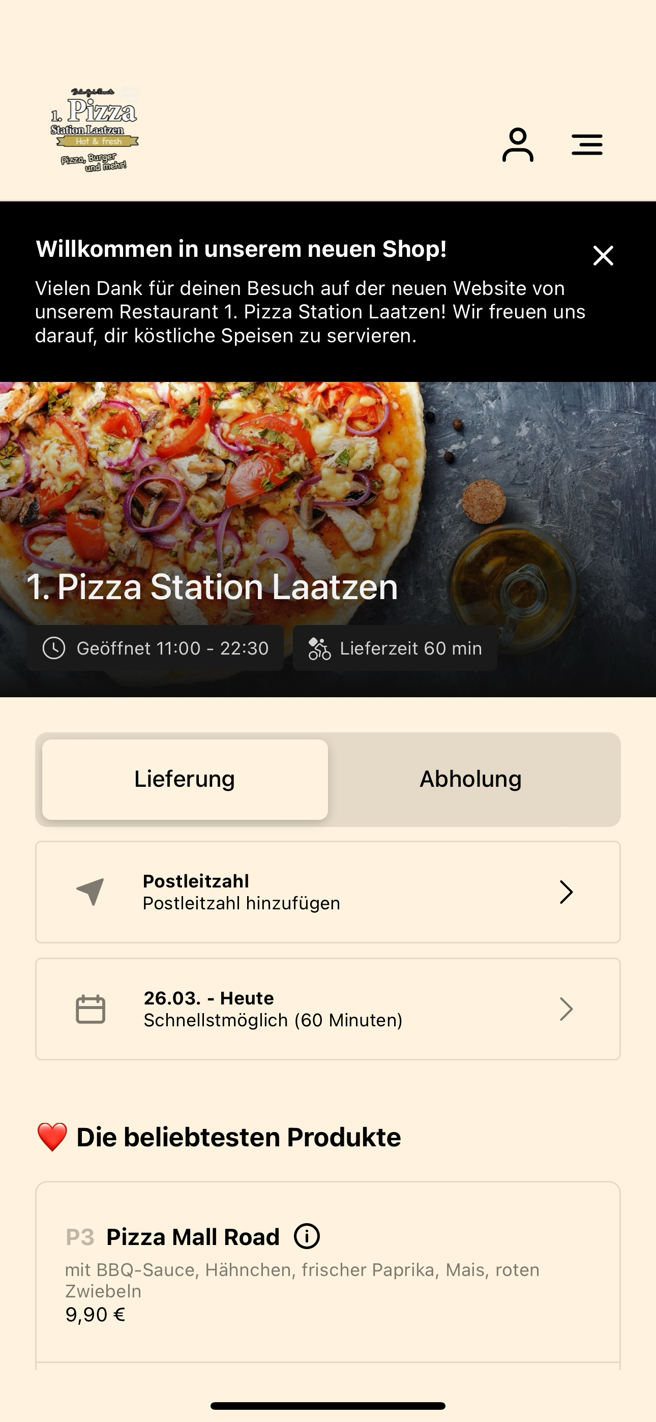 1. Pizza Station Laatzen