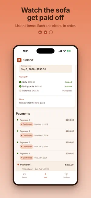 Kinlend screenshot 3