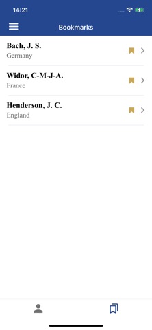 A Directory of Organ Composers screenshot