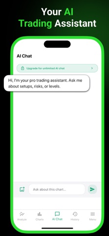 Trade AI - Chart AI Analysis iPhone screenshot