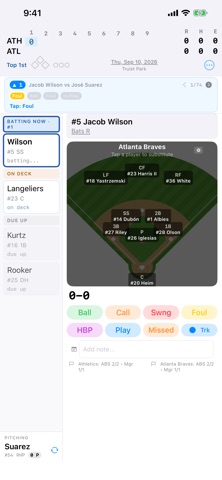 BaseballScorer Screenshot 7 of 10