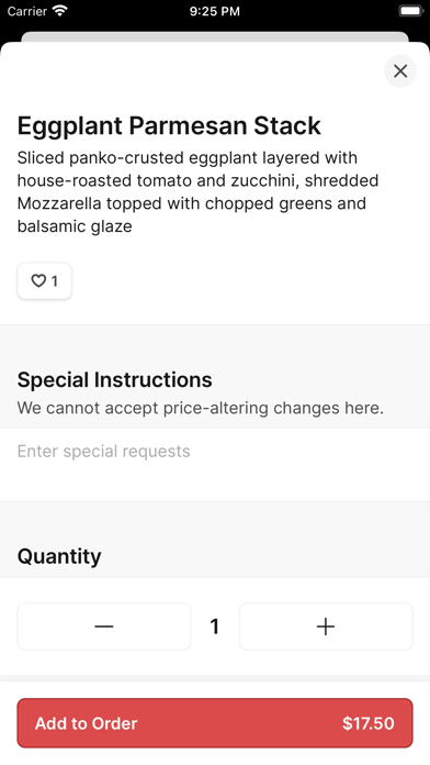 The Brick At 2 West iPhone screenshot 4 - Food & Drink app