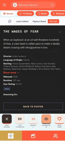 decisio media: Streaming Guide Screenshot 6 of 6