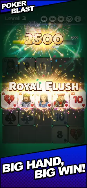 Poker Blast: Puzzle Card Game screenshot 2