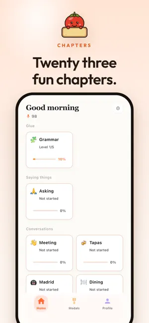 Tapas Talk: Learn Spanish screenshot 1