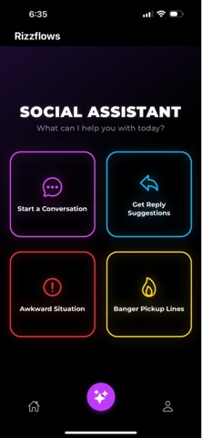 Rizzflows: Rizz Assistant Screenshot 1 of 3