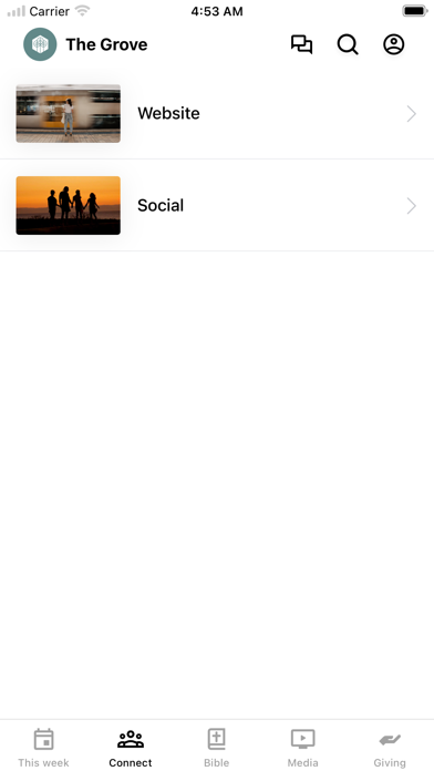 The Grove Church CU Screenshot
