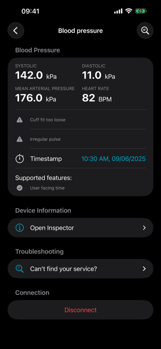 nRF Toolbox Screenshot 1 of 5