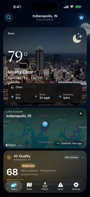 USA Weather Pro: Live Radar screenshot 1