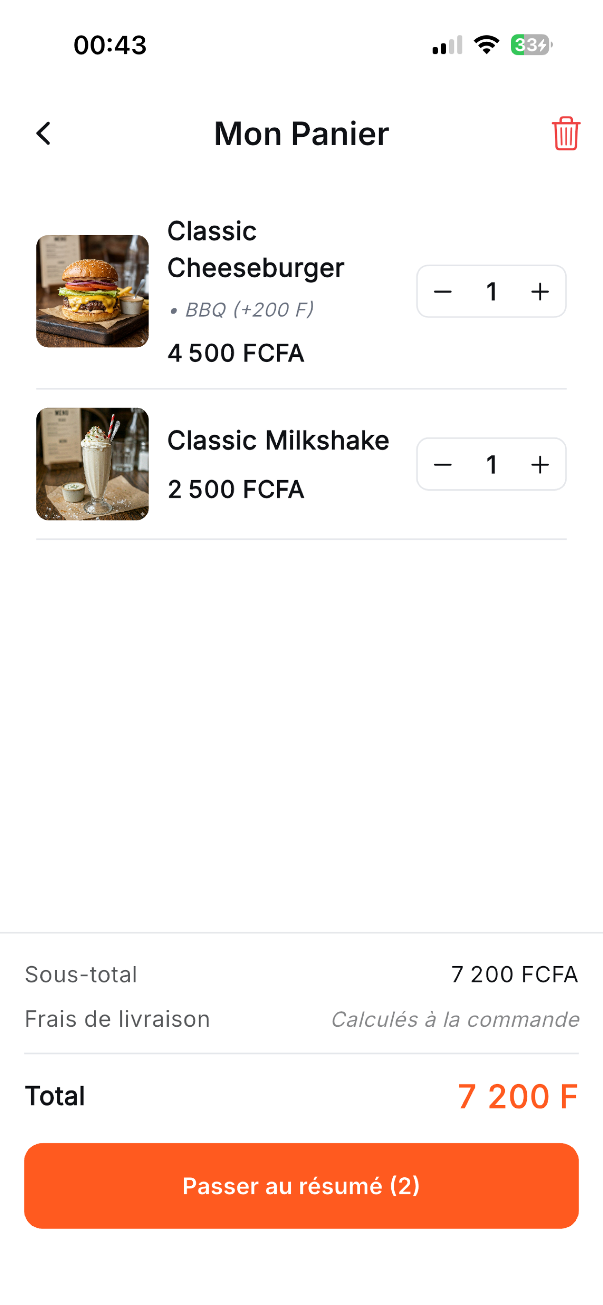 ZEET – Livraison de repas screenshot 4