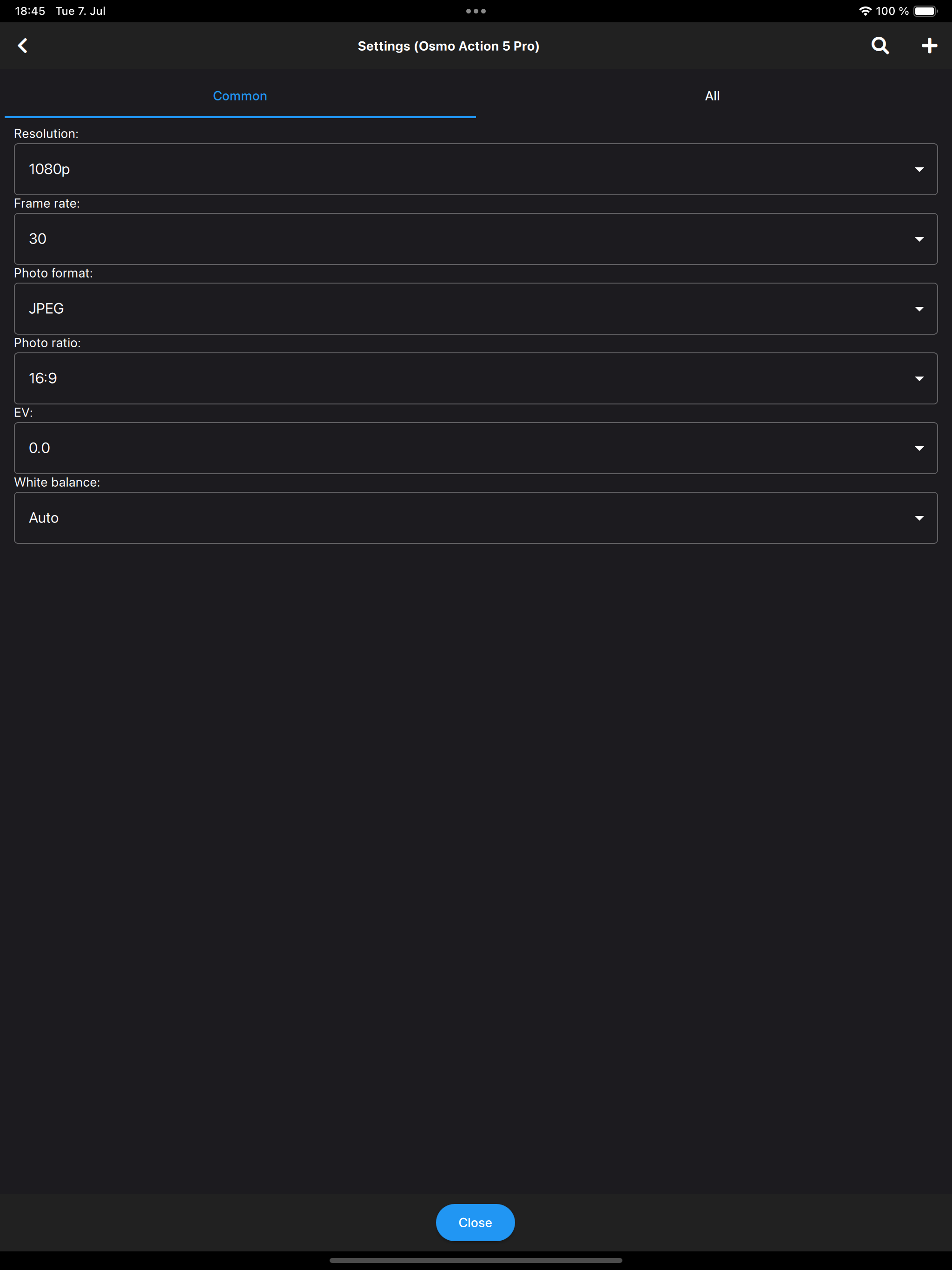 Camera Tools for DJI® screenshot 8