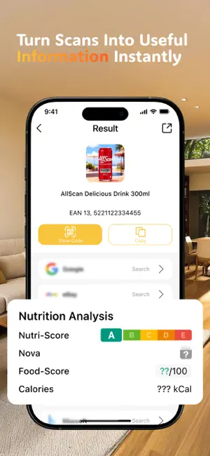 AllScan – QR & Barcode Reader screenshot 3