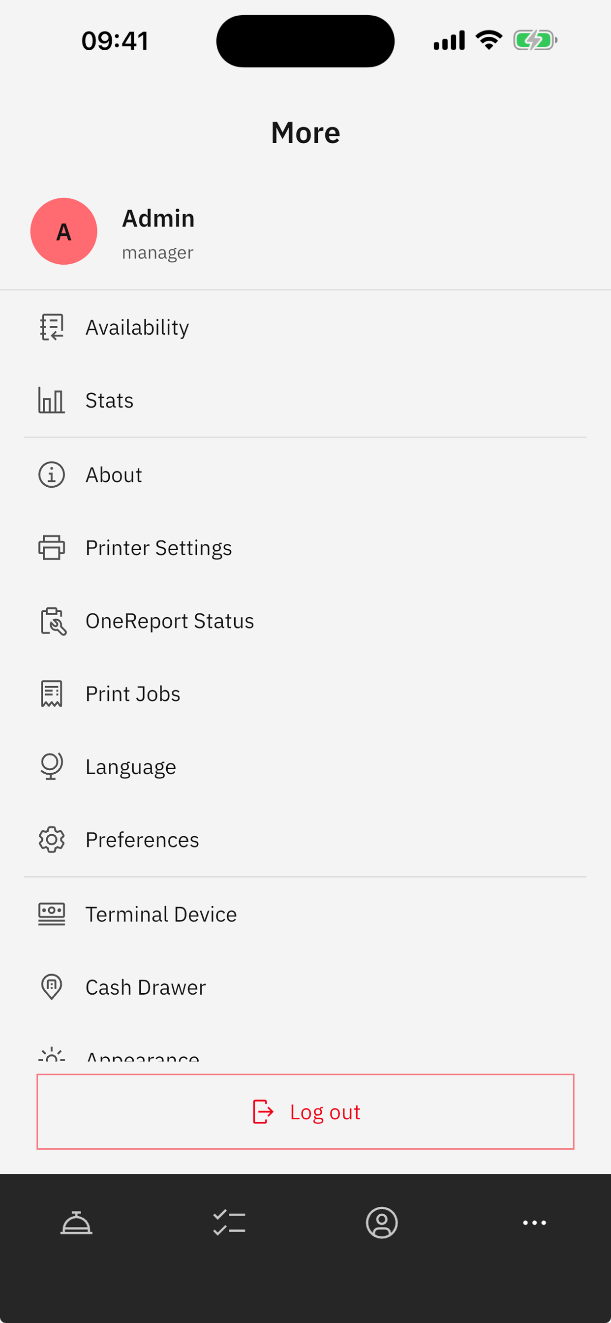 Palm POS screenshot 5