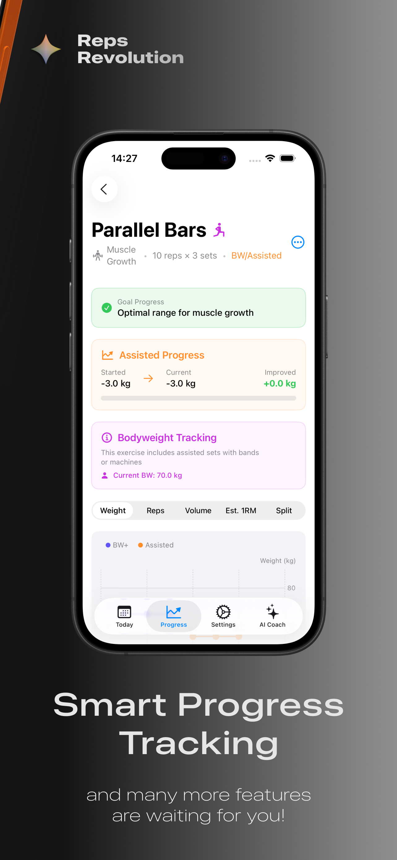 RepsRevolution - AI Gym Log screenshot 3