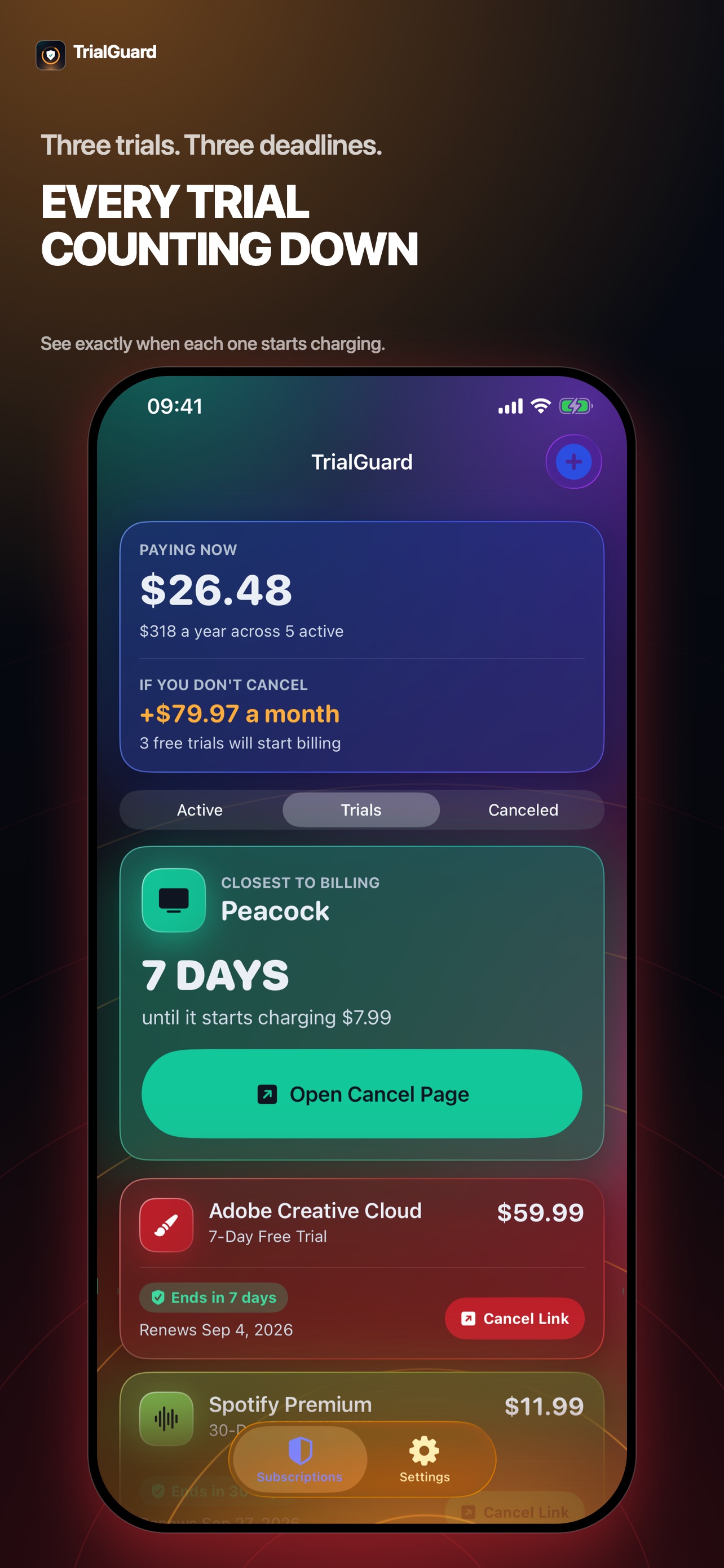 Screenshot 5 of TrialGuard: Cancel and Remind