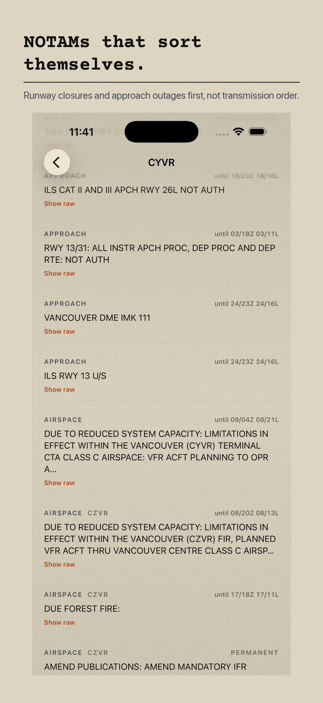 Screenshot 4 of CYWX: METAR & Aviation Weather