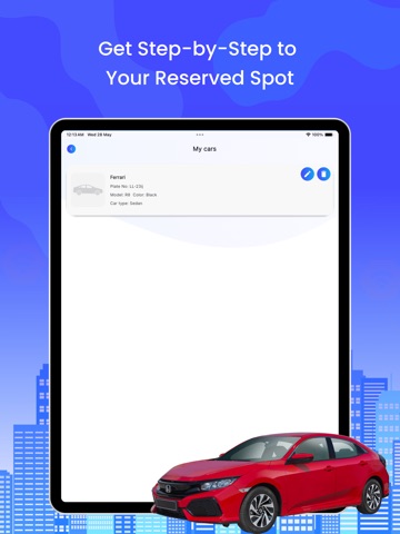 Snag Parking APP ipad screenshot 3