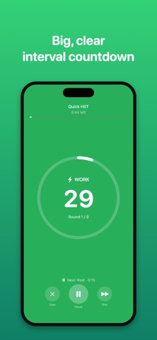 HIIT Timer: Interval Training Screenshot 2 of 3